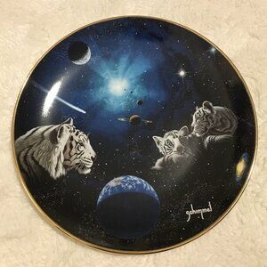 Schim Schimmel Mother To Mother Tiger Plate The Crown Jewel Bradford Exchange